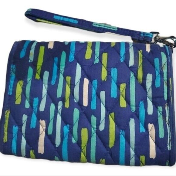 Vera‎ Bradley Katalina Showers 'Your Turn' Smart Phone Wristlet FLAWED * - Picture 3 of 9